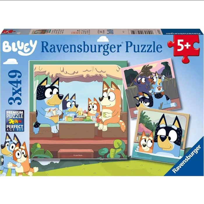 Ravensburger - Blueys Adventures (3x49pcs)