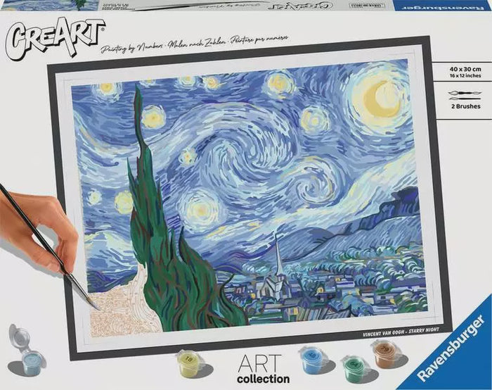 Ravensburger - Creart Canvas-Starry Night
