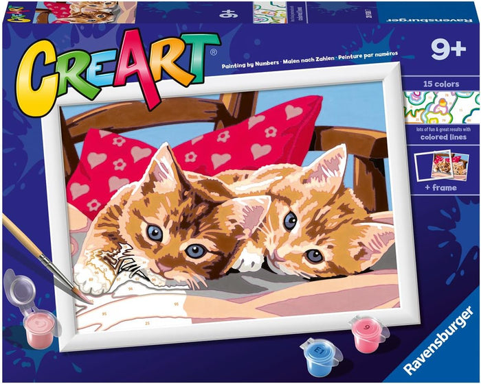 Ravensburger - Creart Two Cuddly Cats