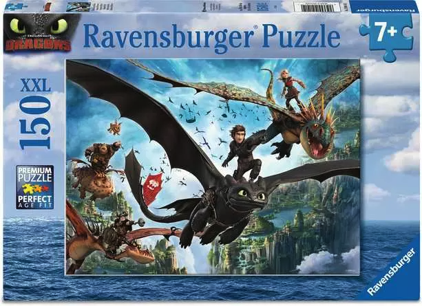Ravensburger - Dragons & Heroes (150pcs) XXL Puzzle