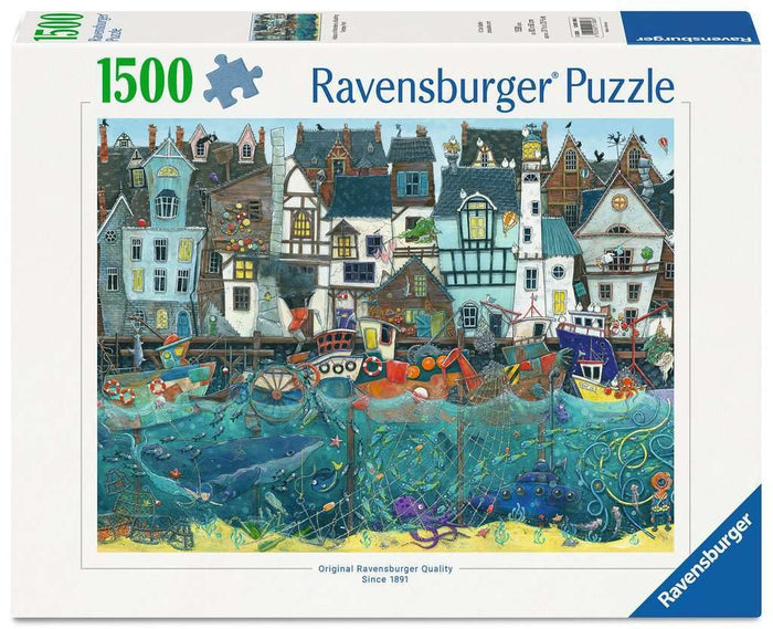 Ravensburger - Harbour of Wonders: A Bustling Fantasy Port (1500pcs)