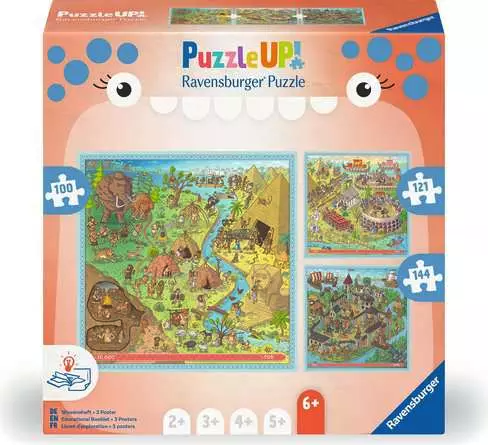 Ravensburger - History (100-121-144pcs)
