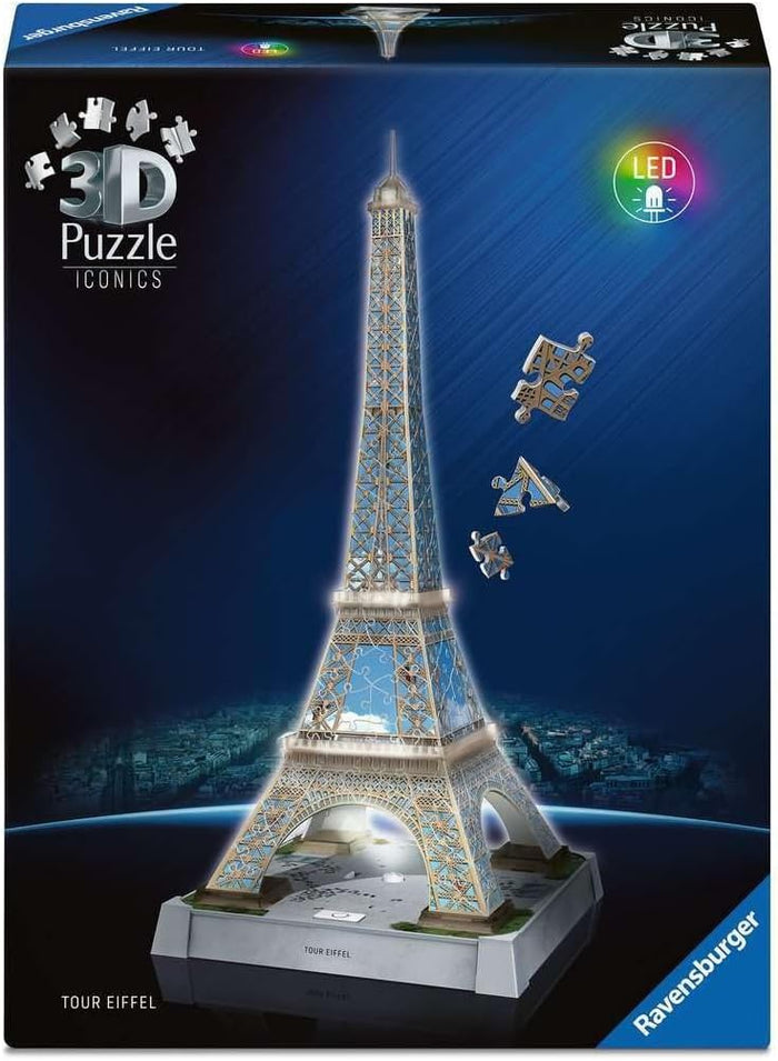 Ravensburger - Iconics Eiffel Tower (243pc) (3D)