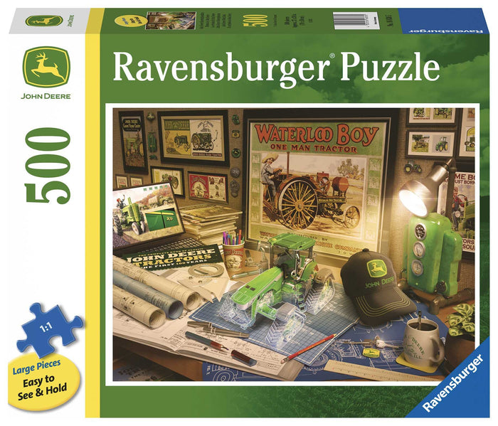 Ravensburger - John Deere Work Desk (500pcs)