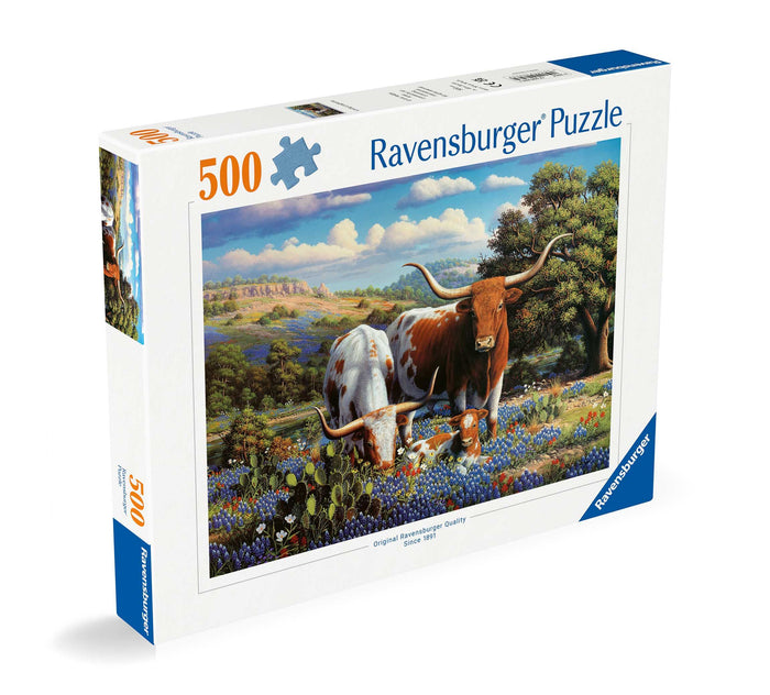 Ravensburger - Loving Longhorns (500pcs)