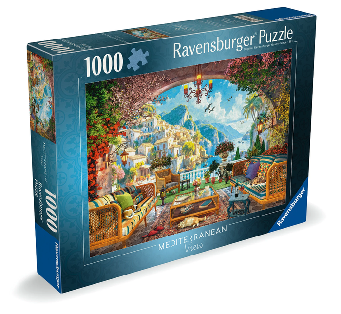 Ravensburger - Mediterranean Terrace View (1000pcs)