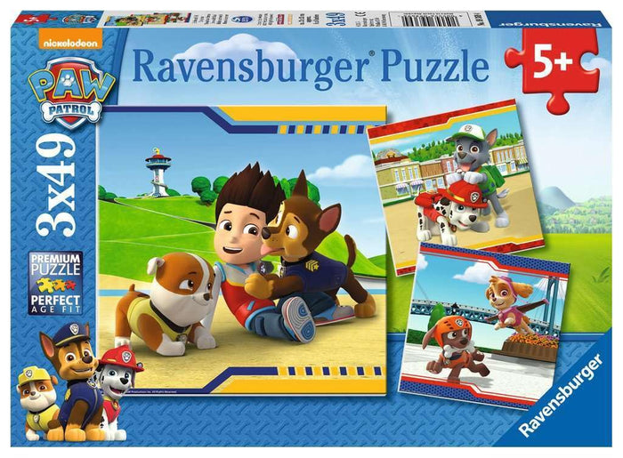 Ravensburger - Paw Patrol - Heroes With Coat (3x49pcs)