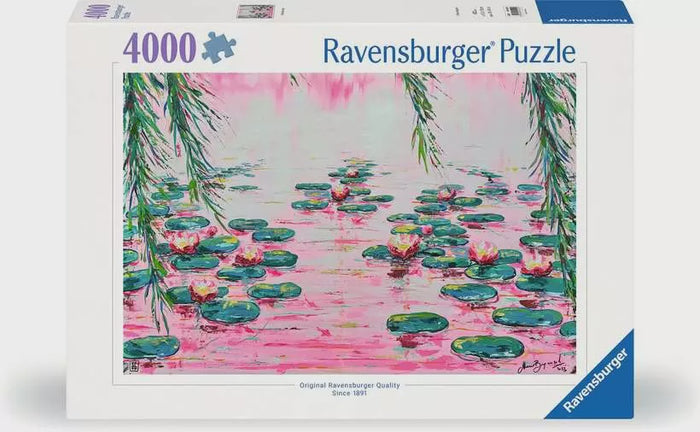 Ravensburger - Pink Water Lillies (4000 pcs)