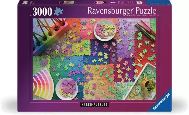 Ravensburger - Puzzles On Puzzles (3000pcs)