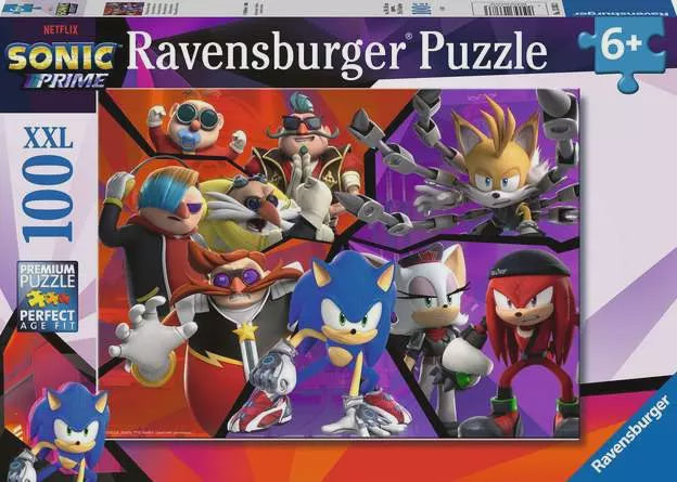 Ravensburger - Sonic In The Shatterverse (100pcs) XXL Puzzle