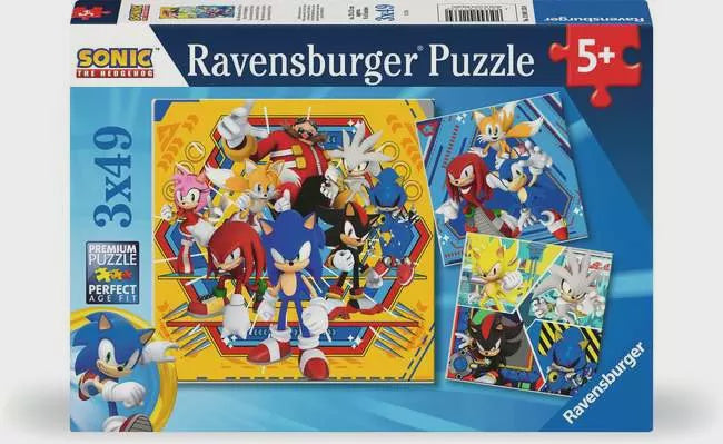 Ravensburger - Sonic The Hedgehog (3x49pcs)