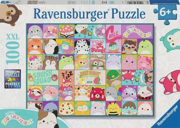 Ravensburger - Squishmallows (100pcs) XXL Puzzle