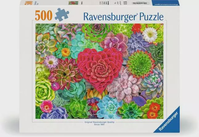 Ravensburger - Succulent Love (500pcs)
