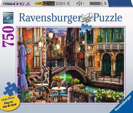 Ravensburger - Venice Twilight (750pcs) (Easy to hold pieces)
