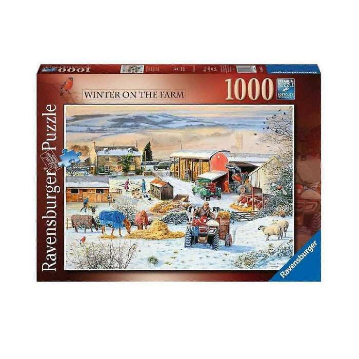 Ravensburger - Winter On The Farm (1000pcs)
