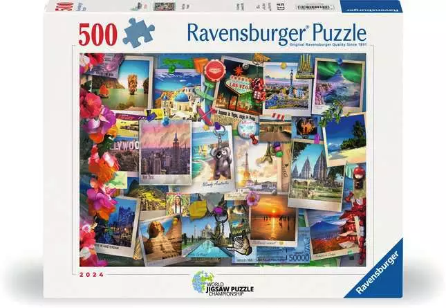 Ravensburger - World Travel Pinboard (500pcs)