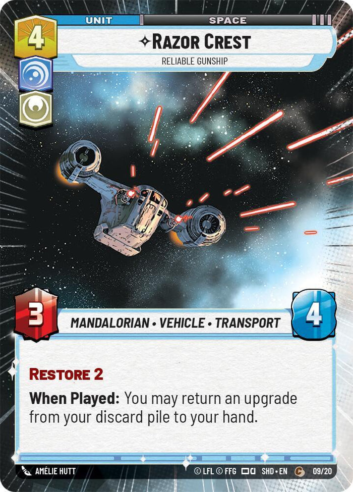 SWU - Razor Crest - Reliable Gunship (09/20)