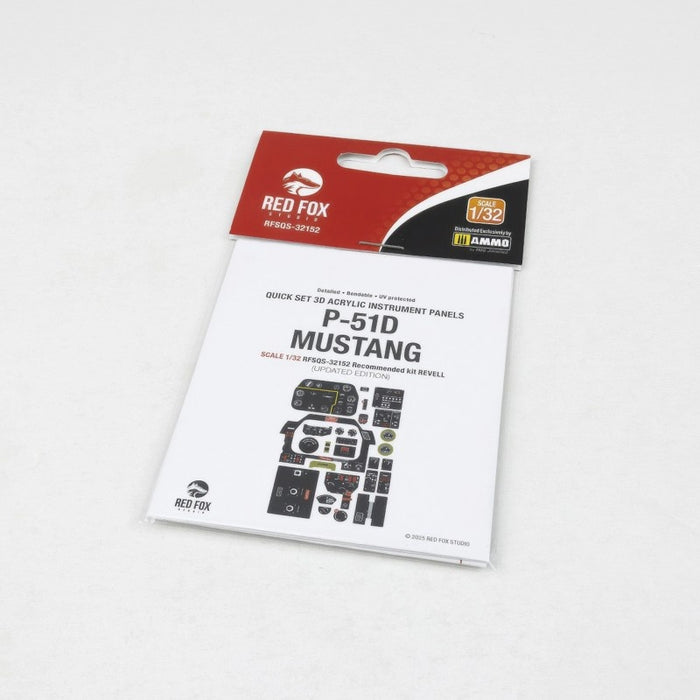 Red Fox Studio 32152 - 1/32 P-51D Mustang Updated (for Revell kit)