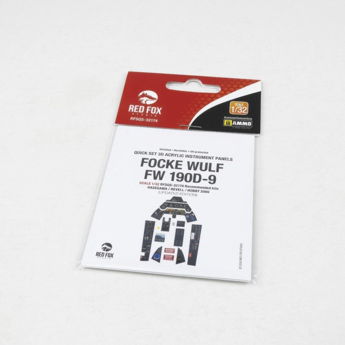 Red Fox Studio 32174 -1/32 Fw 190D-9 Updated (for Hobby 2000/Hasegawa/Revell kit)