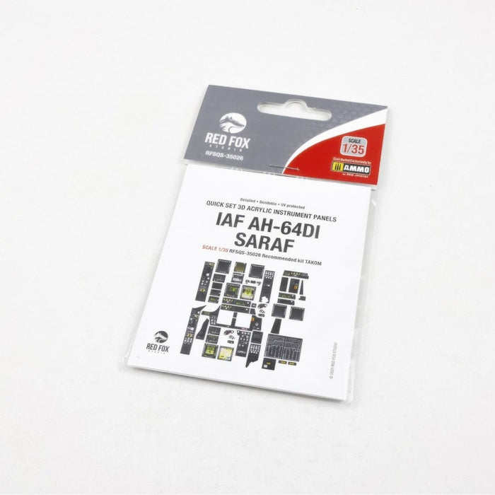 Red Fox Studio 35026 - 1/35 AH-64Di SARAF (for Takom kit)
