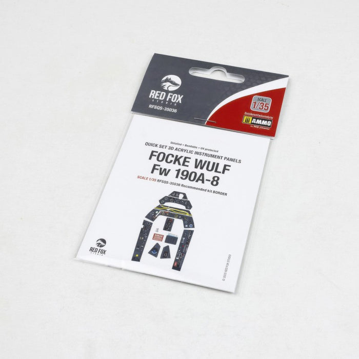 Red Fox Studio 35036 - 1/35 Fw 190A-8 with WGr.21 (for Border kit)