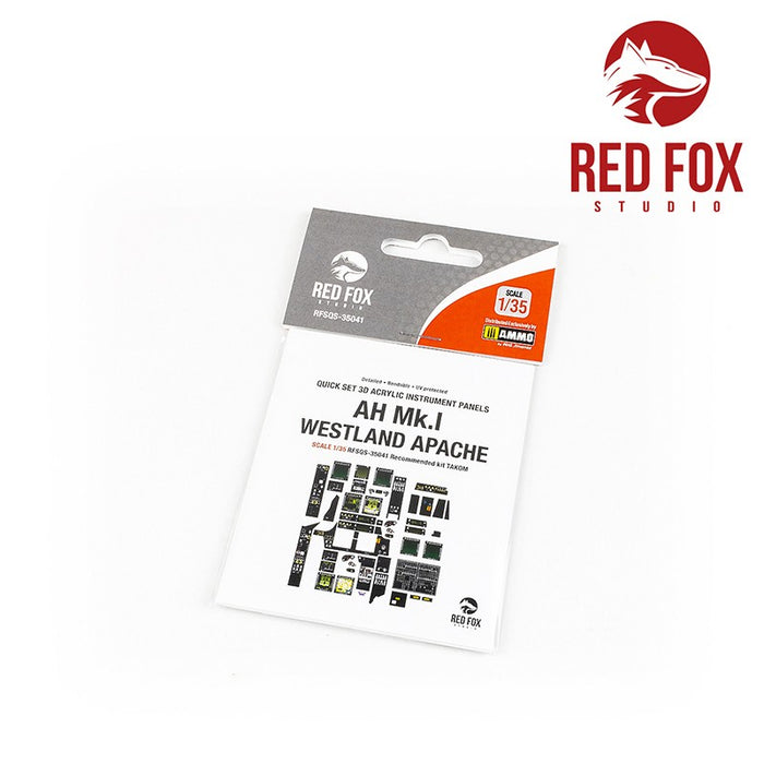 Red Fox Studio 35041 - 1/35 AH Mk.1 Westland Apache (for Takom kit)