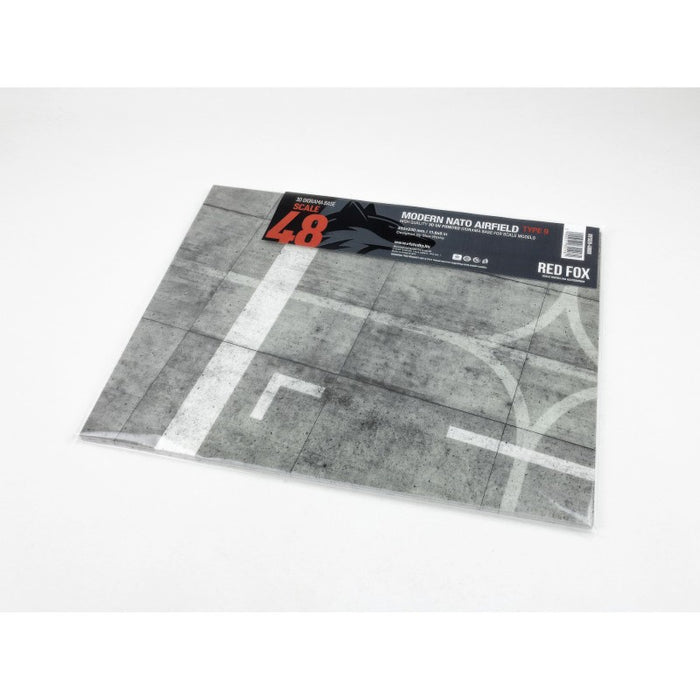 Red Fox Studio 48008 - 1/48 Modern NATO Airfield Type 9 300x230mm (Universal)