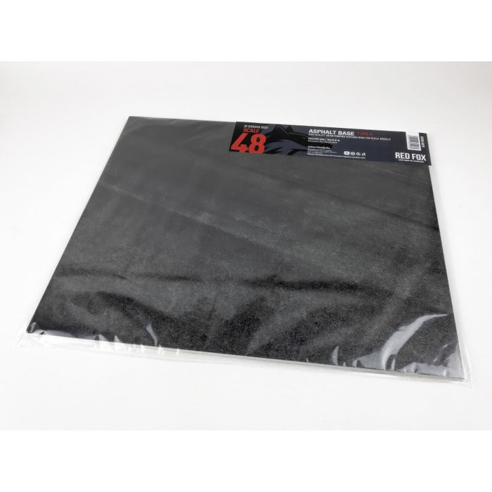 Red Fox Studio 48018 - 1/48 Asphalt Base Type 4 380x320mm (Universal)
