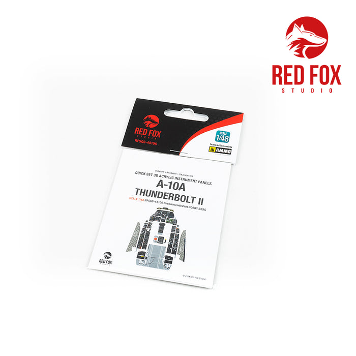 Red Fox Studio 48106 - 1/48 A-10A Thunderbolt II (for Hobby Boss kit)