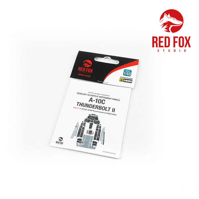 Red Fox Studio 48198 - 1/48 A-10C Thunderbolt II (for Hobby Boss kit)