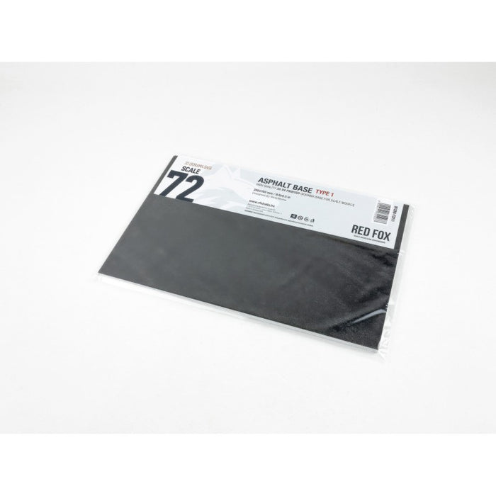 Red Fox Studio 72011 - 1/72 Asphalt Base Type 1 250x160mm (Universal)
