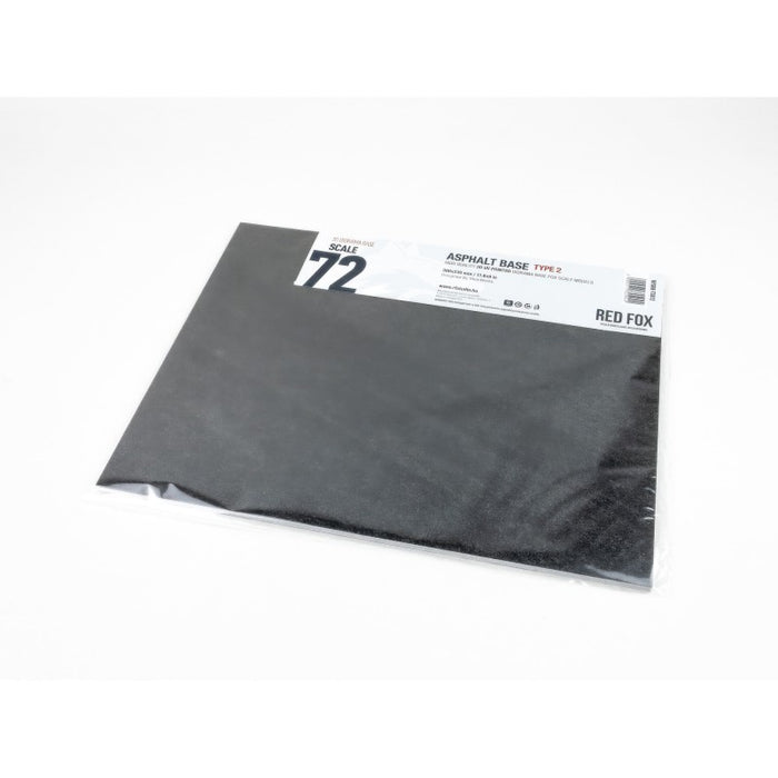 Red Fox Studio 72012 - 1/72 Asphalt base Type 2 300x230mm (Universal)