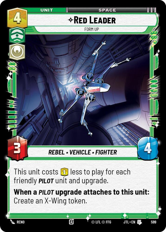 SWU - Red Leader - Form Up  (599) (Foil)
