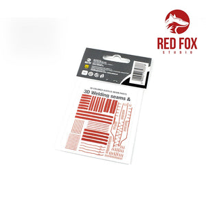 Red Fox Studio 35018 - 1/35 3D Welding Seams & Casting scars vol.01