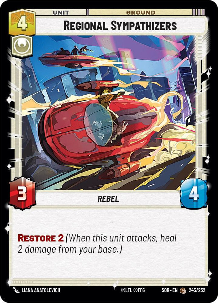 SWU - Regional Sympathizers (243/252) (Foil)