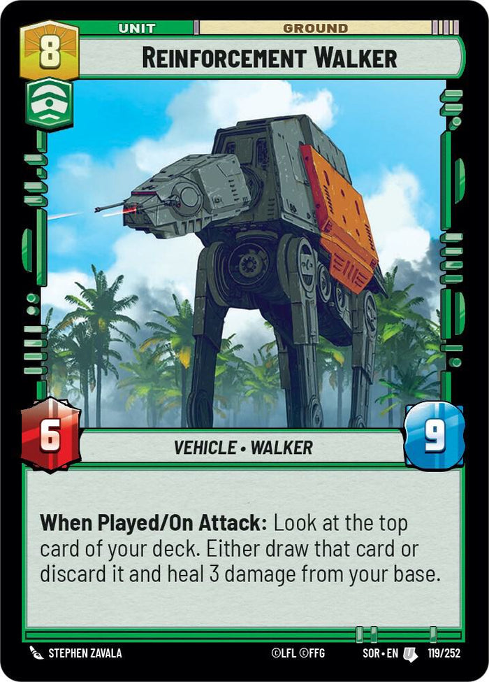 SWU - Reinforcement Walker (119/252) (Foil)