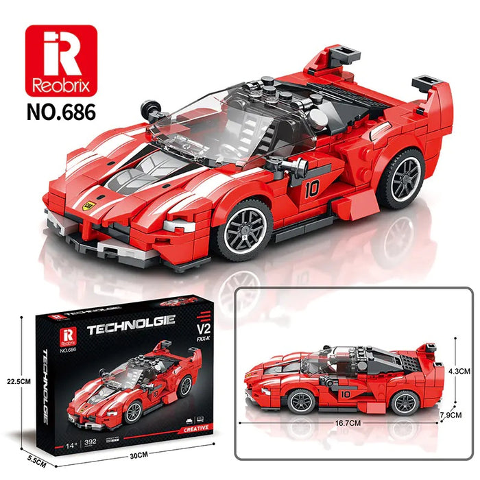 Reobrix - 1/24 Ferrari FXX-K (392pcs) 686