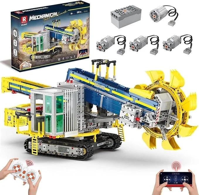 lego technic bucket wheel excavator