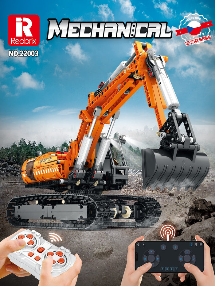 Reobrix - R/C Excavator (1106pcs) 22003