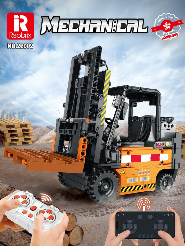 Reobrix - R/C Forklift (722pcs) 22002