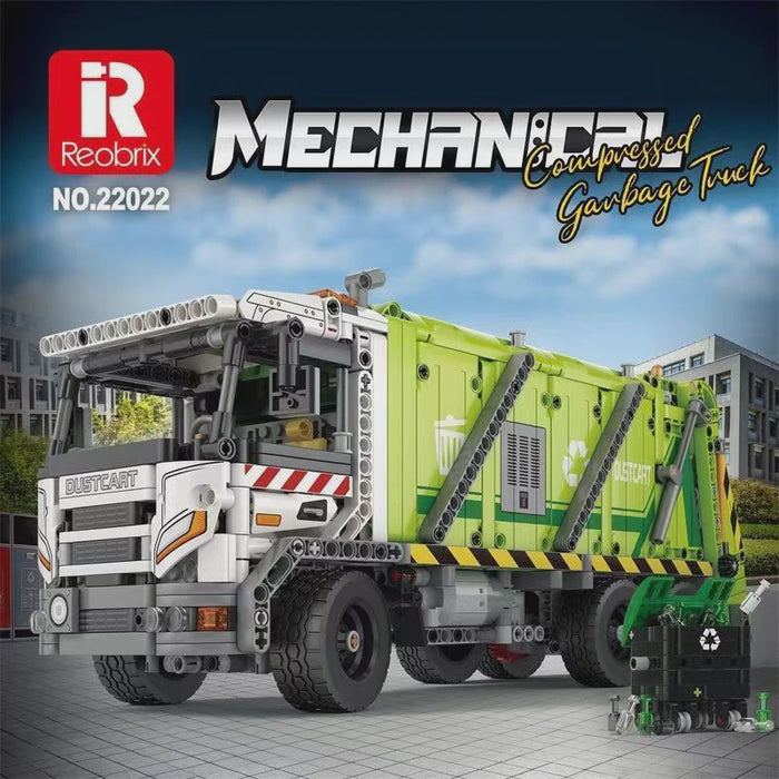 Reobrix - R/C Garbage Truck (1468pcs) 22022