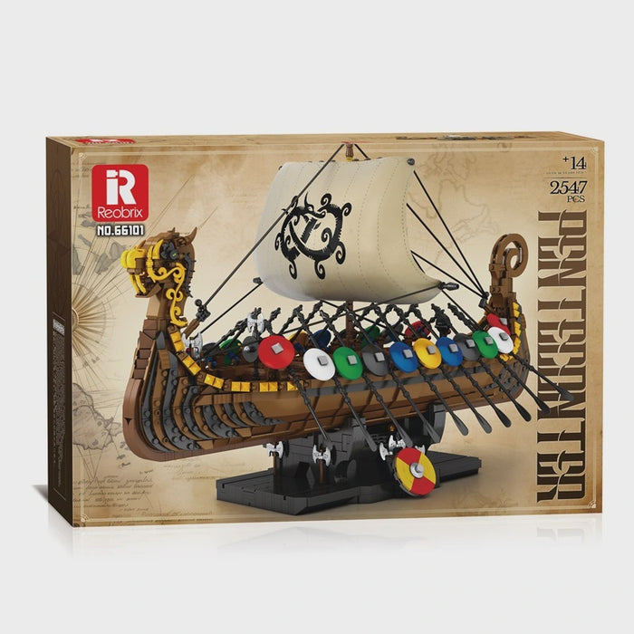 Reobrix - Viking Longboat (2547pcs) (RB66101)