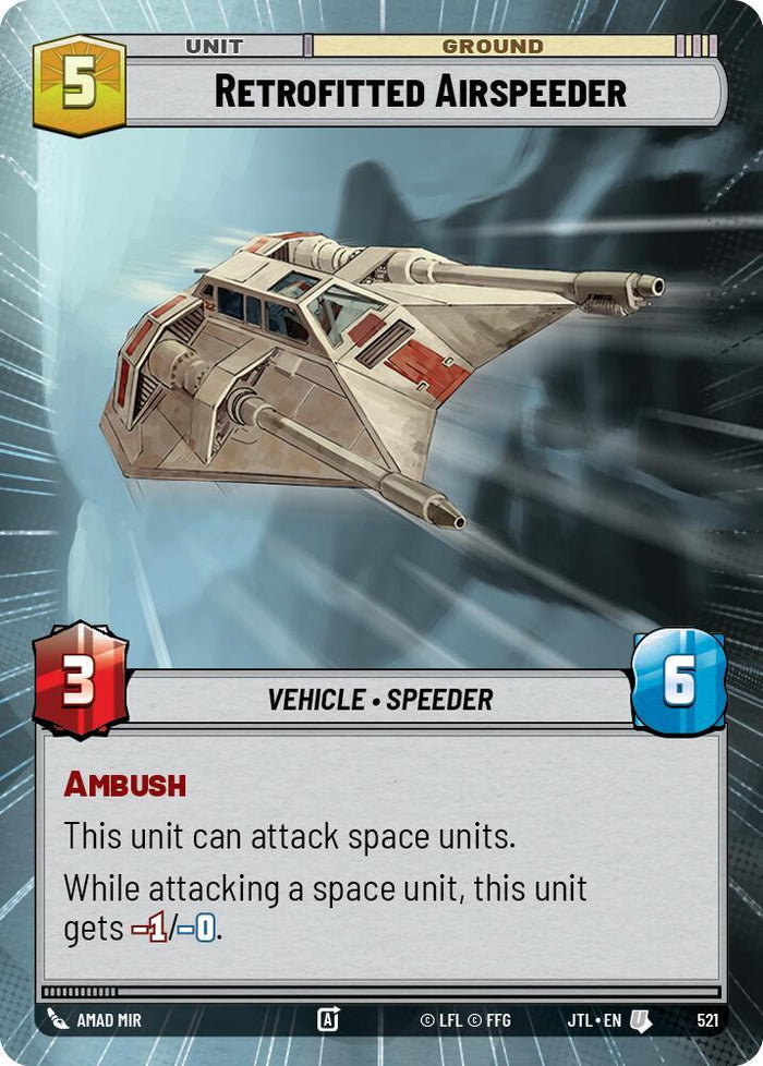 SWU - Retrofitted Airspeeder  (521)