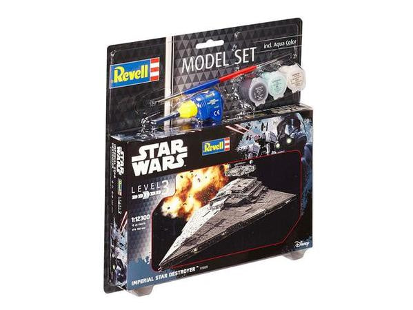 Revell - 1/12300 Imperial Star Destroyer (Model set Incl. Paint)