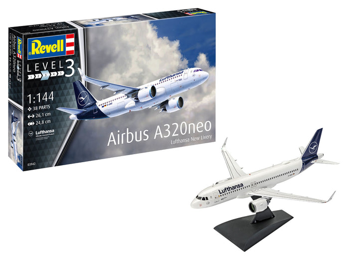 Revell - 1/144 Airbus A320neo "Lufthansa" New Livery