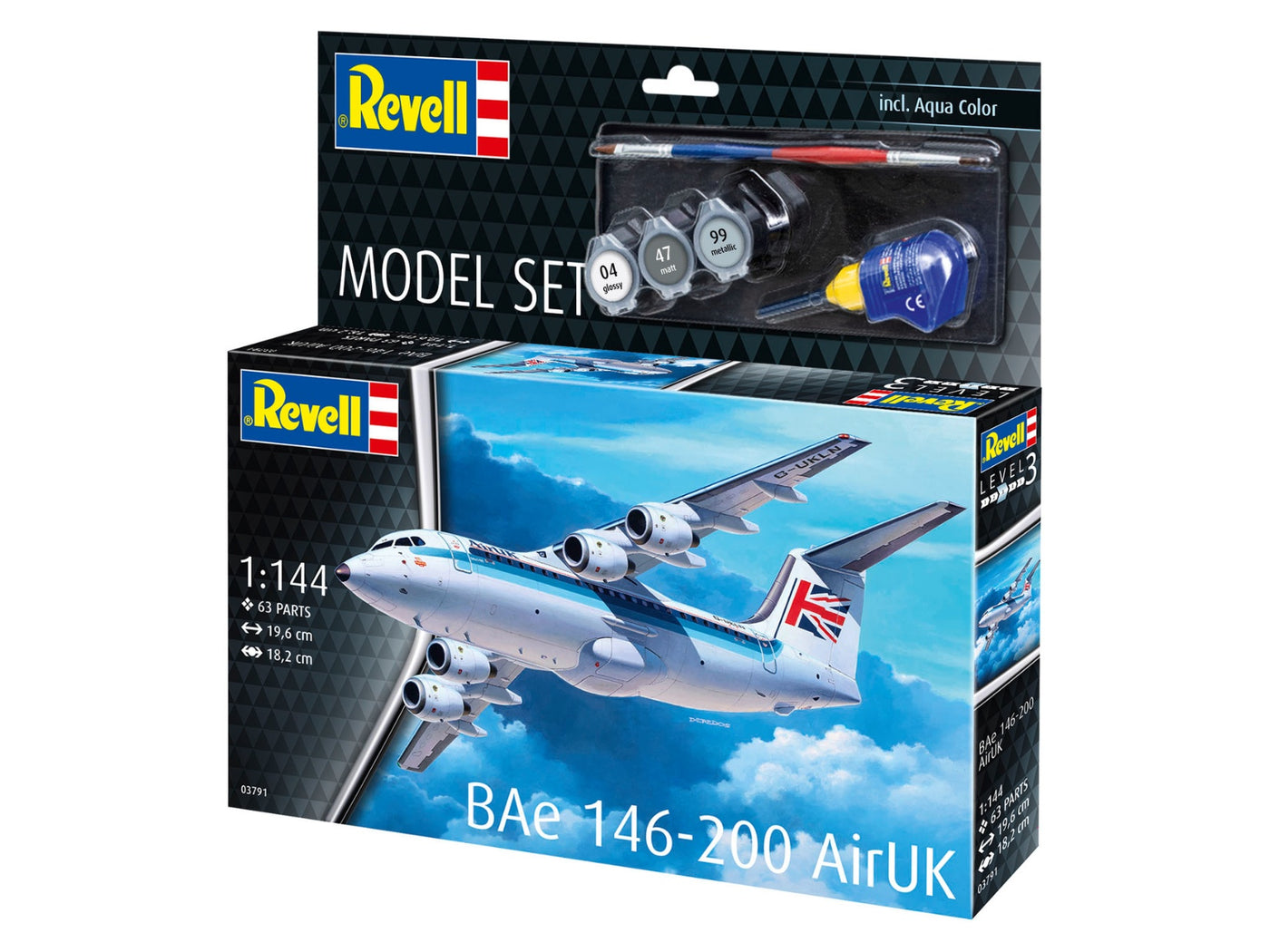 Revell File Set Revell - 1/144 BAE 146-200