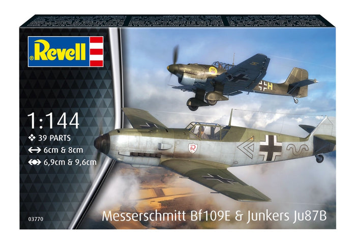 Revell - 1/144 Bf109E & Ju87B Stuka