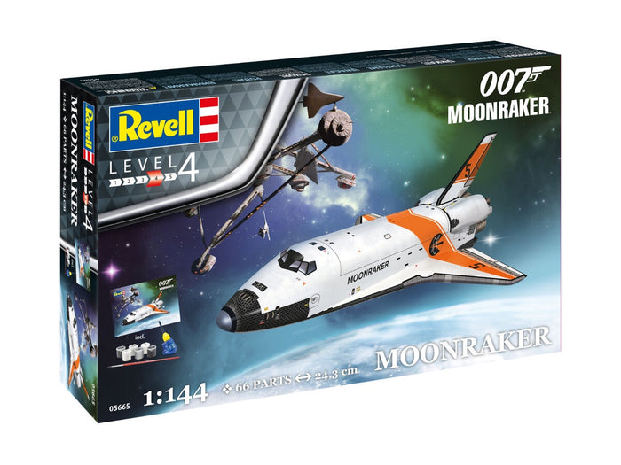 Revell - 1/144 James Bond "Moonraker" (Model set Incl. Paint)