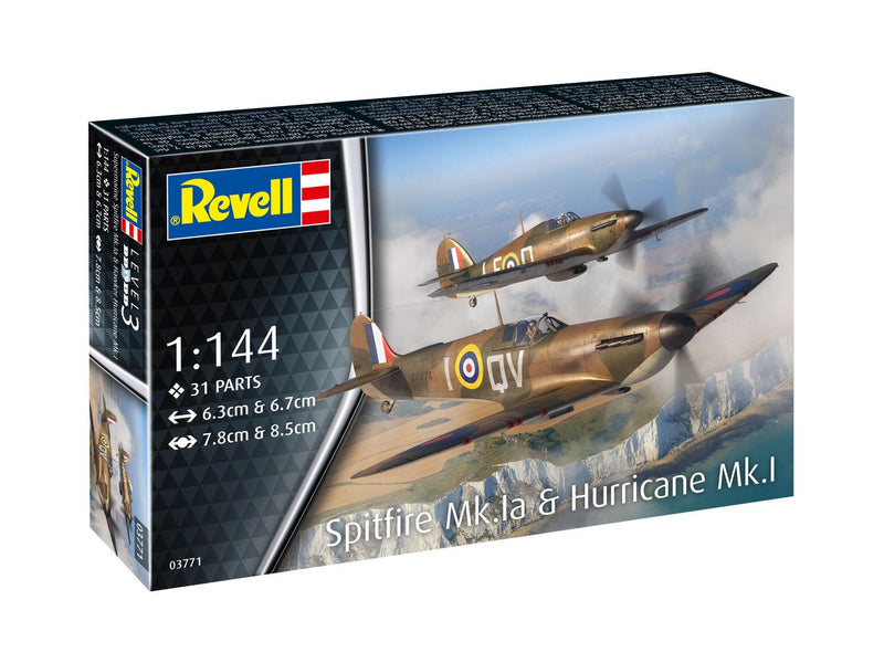 Revell - 1/144 Spitfire Mk.Ia & Hurricane Mk.I – Jix Hobbies