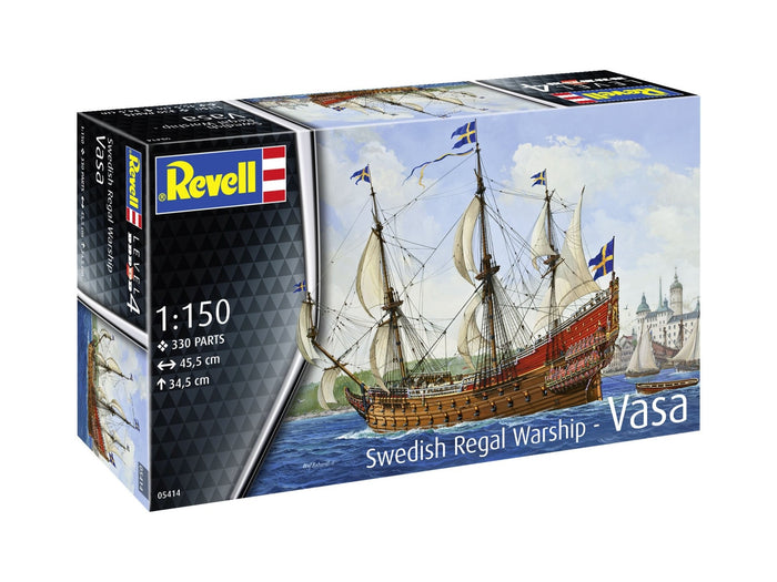 Revell - 1/150 Swedish Regal Ship Vasa 1628